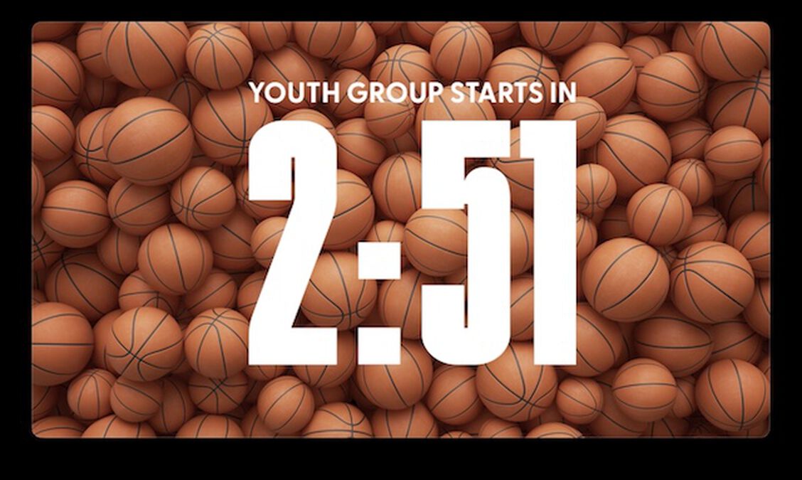 Basketball Motion 5 Minute Countdown image number null